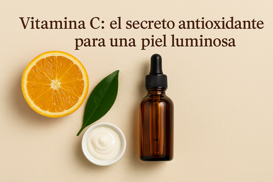 🍊 Vitamina C: el secreto antioxidante para una piel luminosa