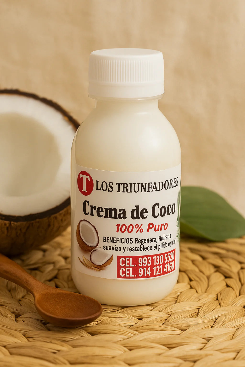 Paquete de Cuidado Natural con Coco – 3 Productos Los Triunfadores