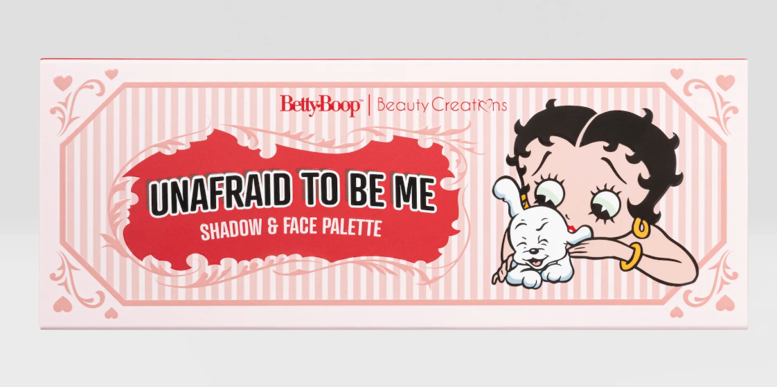 Unafraid To Be Me- Betty Boop X Beauty Creations - Paleta De Sombras Y Rostro --