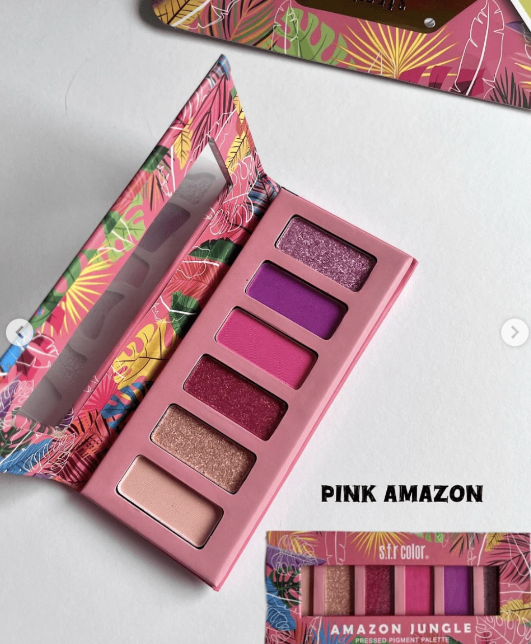 Paleta de Sombras para Ojos- Amazon Jumglle- SFR Color
