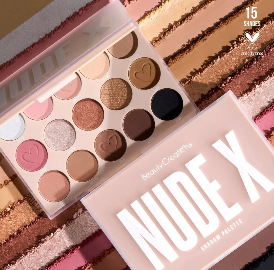 Paleta de Sombras Nude X 15-Beauty Creations -