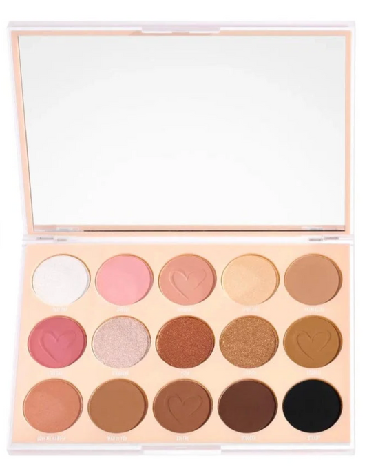 Paleta de Sombras Nude X 15-Beauty Creations -