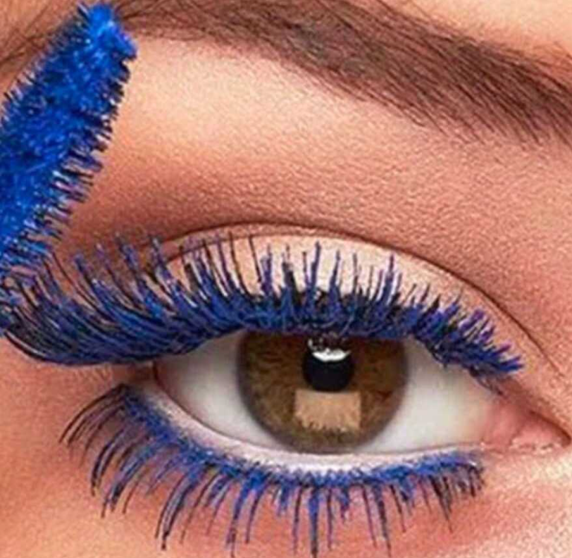 Mascara para pestañas– Azul, Morado y Negro, Rímel Voluminizador IONI
