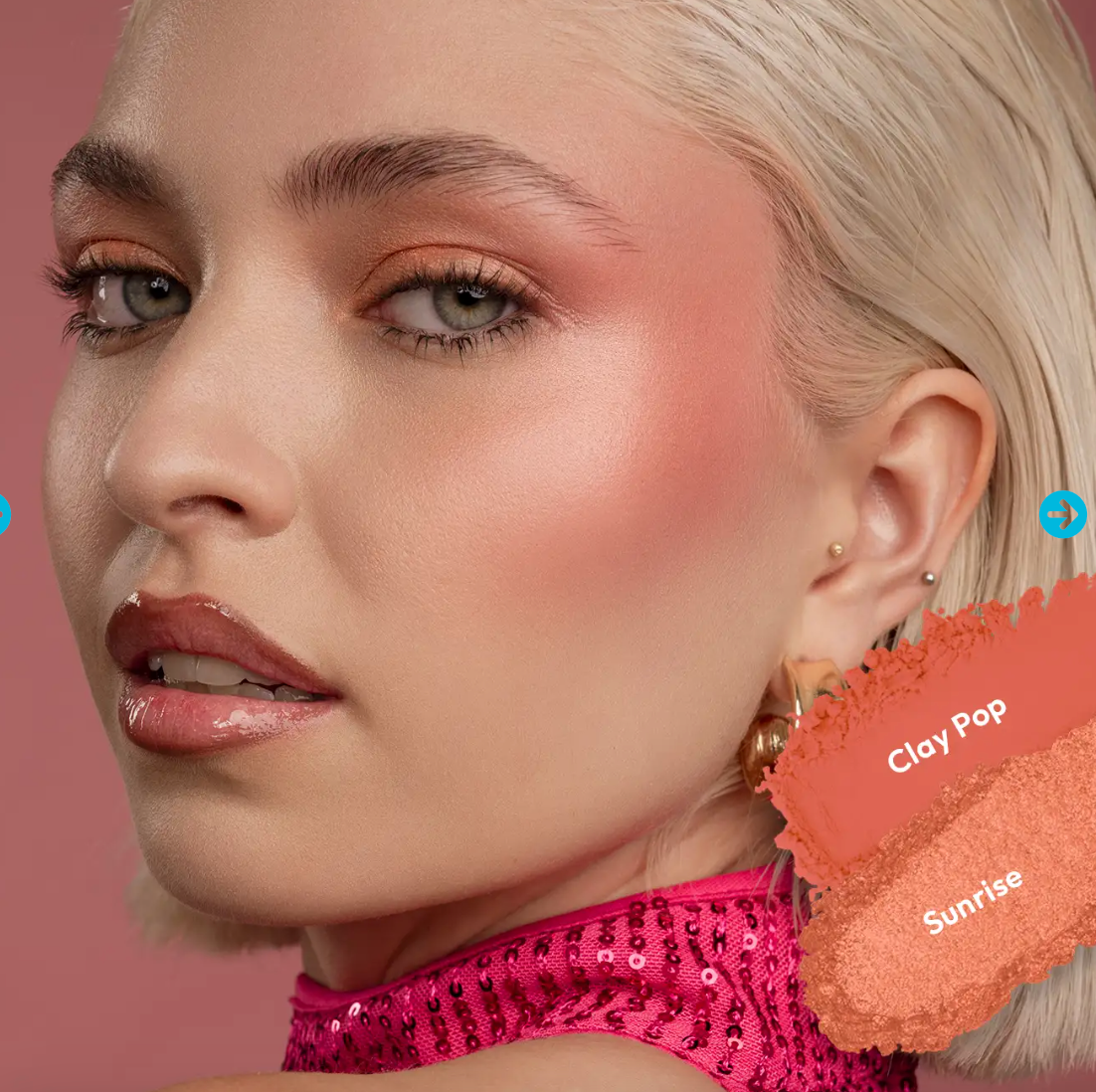 Sunset Blush Paleta de Rubores