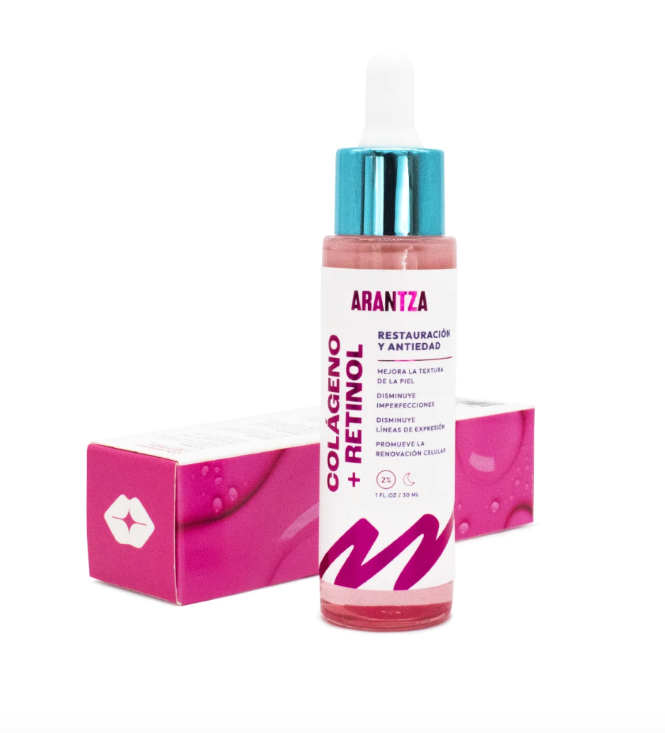 Serum Facial Retinol y Colágeno – Arantza Cosmetics