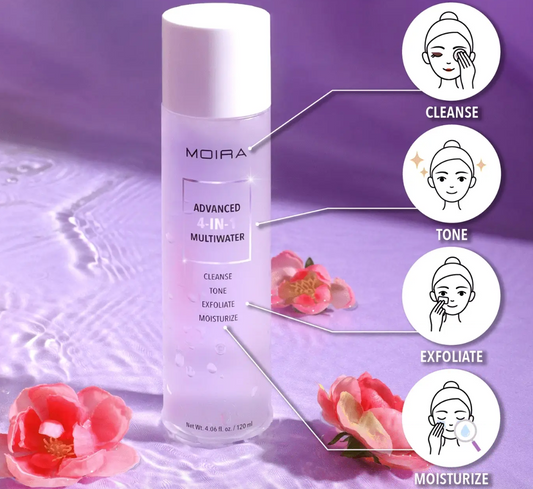 MOIRA Agua Multifuncional Avanzada 4 en 1 (120 ml)