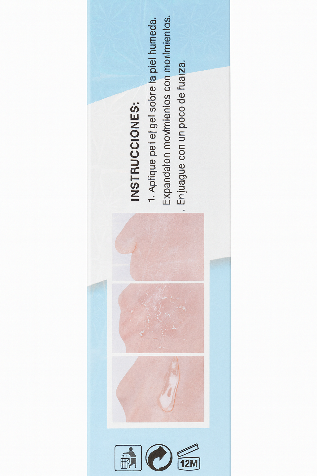 Exfoliante Facial Suave con Ácido Hialurónico – 100 ml- MABONA