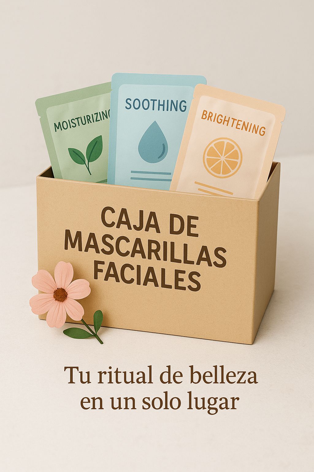 Caja de Mascarillas Faciales- Caja con 100, 200 o 500 piezas