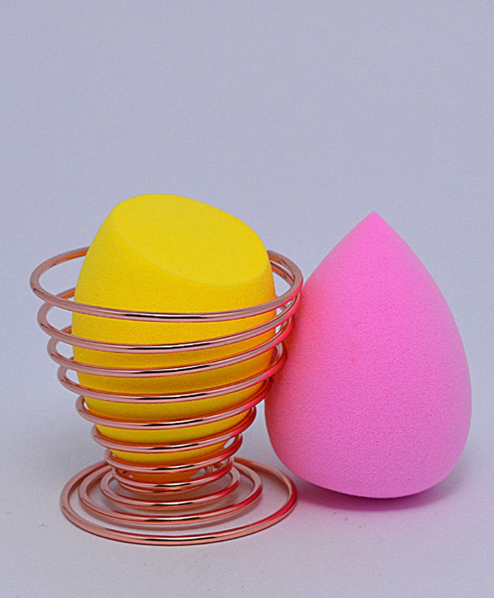 Set de Maquillaje 3 en 1 – 2 Esponjas + 1 Soporte 💖