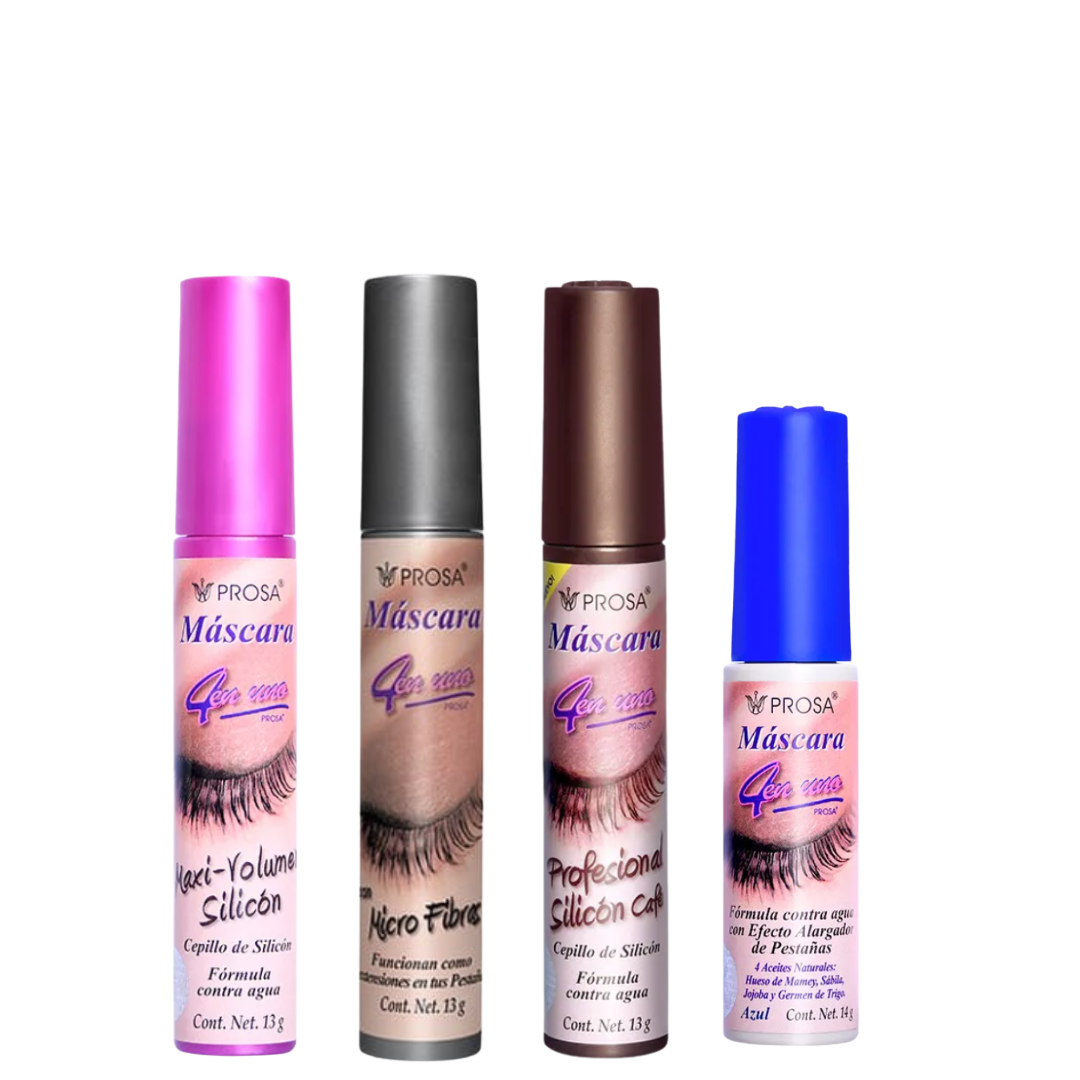 Prosa - Kit de Mascarillas para Pestañas – 4 piezas