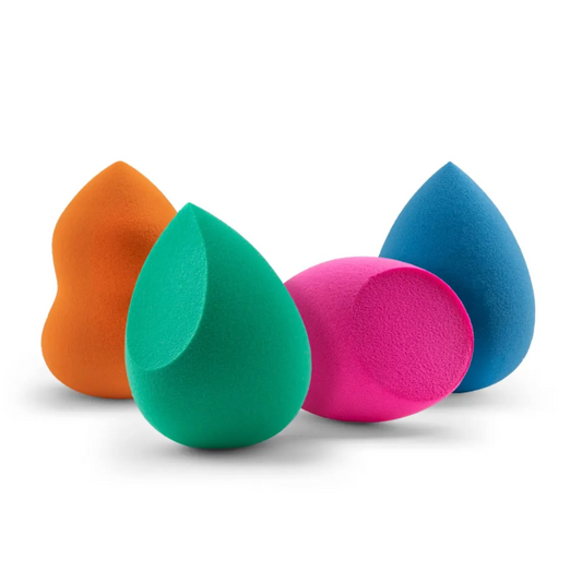 Set de 4 Esponjas - Bissú – Maquillaje Preciso y Profesional