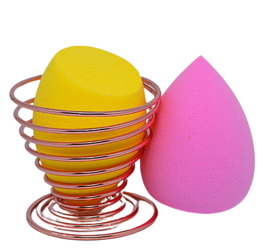 Set de Maquillaje 3 en 1 – 2 Esponjas + 1 Soporte 💖