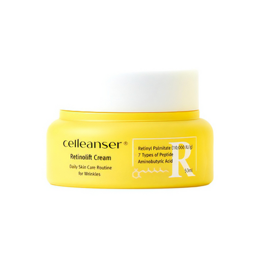 Celleanser Retinolift Cream- Retinol y Péptidos