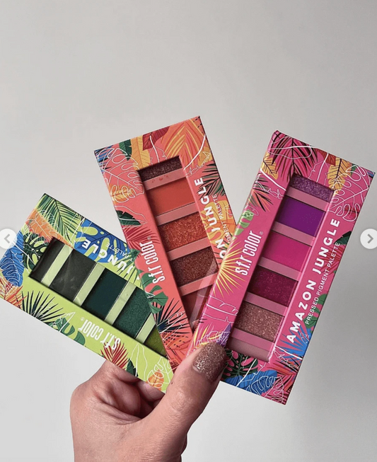 Paleta de Sombras para Ojos- Amazon Jumglle- SFR Color