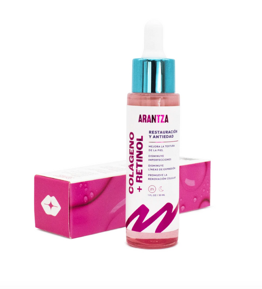 Serum Facial Retinol y Colágeno – Arantza Cosmetics