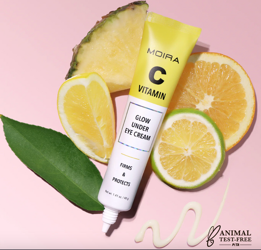Vitamin C Glow Under Eye Cream- MOIRA Crema para Ojos con Vitamina C