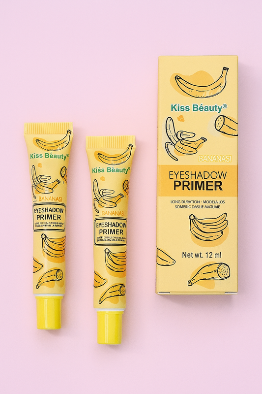 Primer para ojos, Base ligera e invisible para sombras de ojos, Eyeshadow Primer – Kiss Beauty (12 ml)