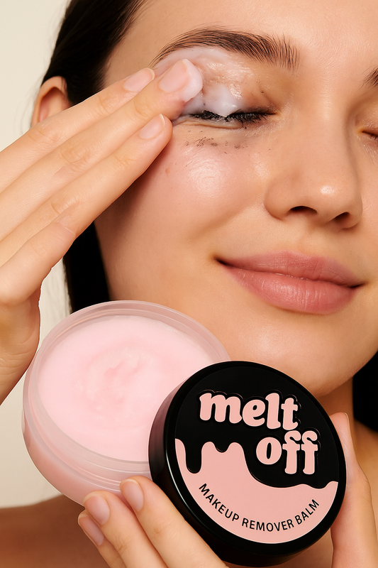 Refresca tu rutina con “Melt Off” — Desmaquillante con vitamina E