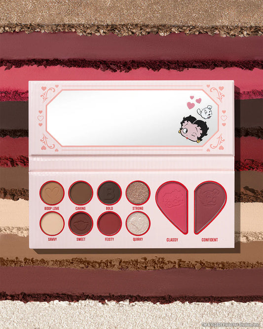 Unafraid To Be Me- Betty Boop X Beauty Creations - Paleta De Sombras Y Rostro --
